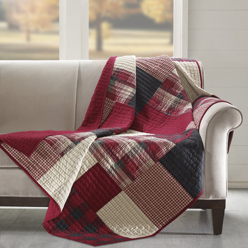 Woolrich Winter Hills Quilted Cotton Throw & Reviews Wayfair